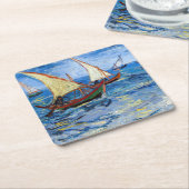 Vincent van Gogh - Seascape in Saintes-Maries Kartonnen Onderzetters (Schuin)