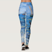 Vincent van Gogh - Seascape in Saintes-Maries Leggings (Achterkant)