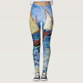 Vincent van Gogh - Seascape in Saintes-Maries Leggings (Voorkant)