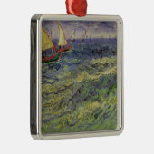 Vincent van Gogh | Seascape in Saintes-Maries Metalen Ornament (Rechts)