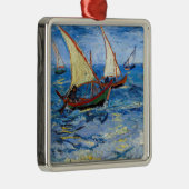 Vincent van Gogh - Seascape in Saintes-Maries Metalen Ornament (Rechts)
