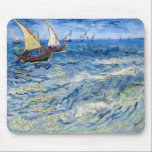 Vincent van Gogh - Seascape in Saintes-Maries Muismat<br><div class="desc">Seascape bij Saintes-Maries - Vincent van Gogh,  Oil on Canvas,  1888</div>