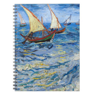 Vincent van Gogh - Seascape in Saintes-Maries Notitieboek