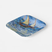 Vincent van Gogh - Seascape in Saintes-Maries Papieren Bordje (Gebogen)