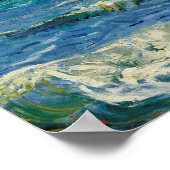 Vincent Van Gogh - Seascape in Saintes-Maries Poster (Hoek)