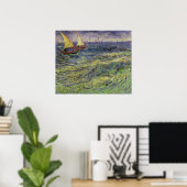 Vincent van Gogh | Seascape in Saintes-Maries Poster (Thuiskantoor)