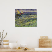 Vincent van Gogh | Seascape in Saintes-Maries Poster (Keuken)