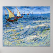 Vincent van Gogh - Seascape in Saintes-Maries Poster (Voorkant)