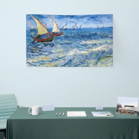 Vincent van Gogh - Seascape in Saintes-Maries Spandoek (Beurs)