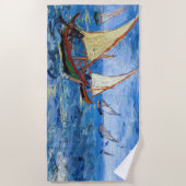 Vincent van Gogh - Seascape in Saintes-Maries Strandlaken (Voorkant)