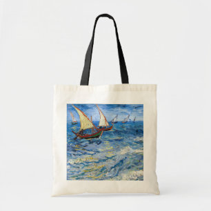 Vincent van Gogh - Seascape in Saintes-Maries Tote Bag