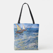 Vincent van Gogh - Seascape in Saintes-Maries Tote Bag (Achterkant)