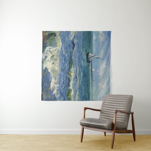 Vincent Van Gogh - Seascape in Saintes-Maries Wandkleed (In Situ (horizontaal))