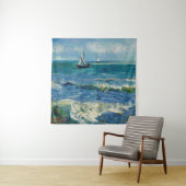 Vincent Van Gogh - Seascape in Saintes-Maries Wandkleed (In situ)