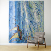 Vincent van Gogh - Seascape in Saintes-Maries Wandkleed (In situ)