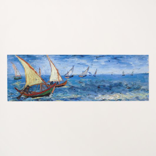 Vincent van Gogh - Seascape in Saintes-Maries Yogamat (Achterkant (horizontaal))