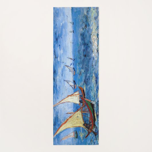 Vincent van Gogh - Seascape in Saintes-Maries Yogamat (Achterkant)