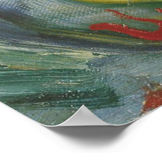 Vincent Van Gogh "Seascape"/ Poster (Hoek)