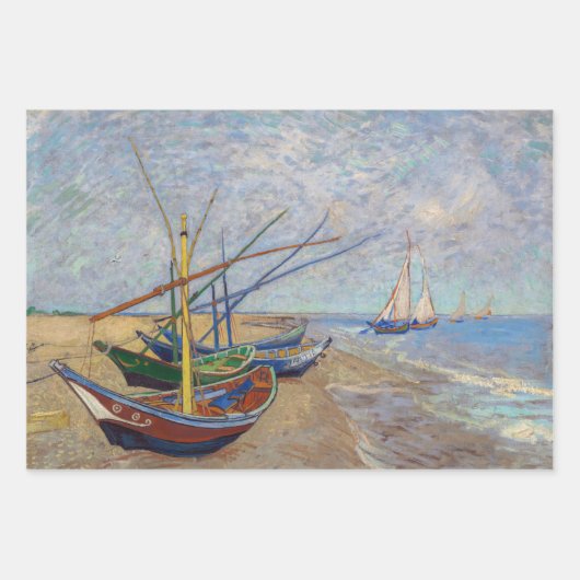 Vincent Van Gogh - Seascapes Selection Inpakpapier Vel (Voorkant 2)