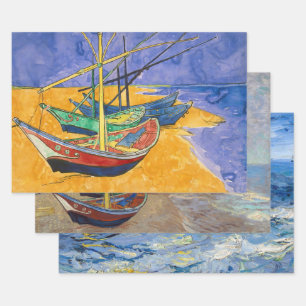 Vincent Van Gogh - Seascapes Selection Inpakpapier Vel