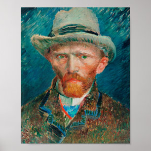 Vincent van Gogh Self Portrait 1887 Fine Art Poster
