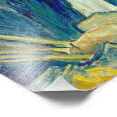 Vincent Van Gogh Self Portrait 1889 Foto Afdruk (Hoek)