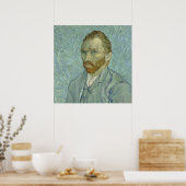 Vincent Van Gogh Self-Portrait 1889 Poster (Keuken)