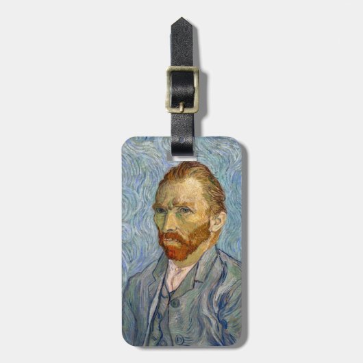 Vincent Van Gogh - Self-Portrait Bagagelabel (Voorkant verticaal)