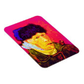 Vincent Van Gogh - Self Portrait Bandage Pop Art Magneet (Rechterzijde)