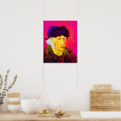 Vincent Van Gogh - Self Portrait Bandage Pop Art Poster (Keuken)