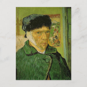 Vincent Van Gogh Self Portrait Bandaged Ear Briefkaart
