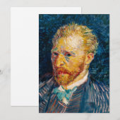 Vincent Van Gogh - Self-Portrait Bedankkaart (Voorkant / Achterkant)
