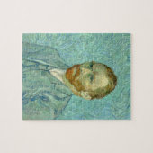 Vincent Van Gogh Self Portrait Blue Background Legpuzzel (Horizontaal)