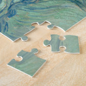 Vincent Van Gogh Self Portrait Blue Background Legpuzzel (Zijkant)