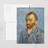 Vincent Van Gogh - Self-Portrait Briefkaart (Voorkant / Achterkant)