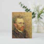 Vincent Van Gogh Self Portrait Briefkaart (Staand voorkant)