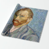 Vincent Van Gogh - Self-Portrait Cadeaupapier (Uitgerold)