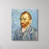Vincent Van Gogh - Self-Portrait Canvas Afdruk (Voorkant)