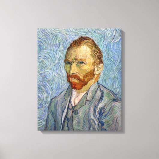 Vincent Van Gogh - Self-Portrait Canvas Afdruk (Voorkant)