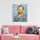 Vincent Van Gogh - Self-Portrait Canvas Afdruk (Insitu (Woonkamer))