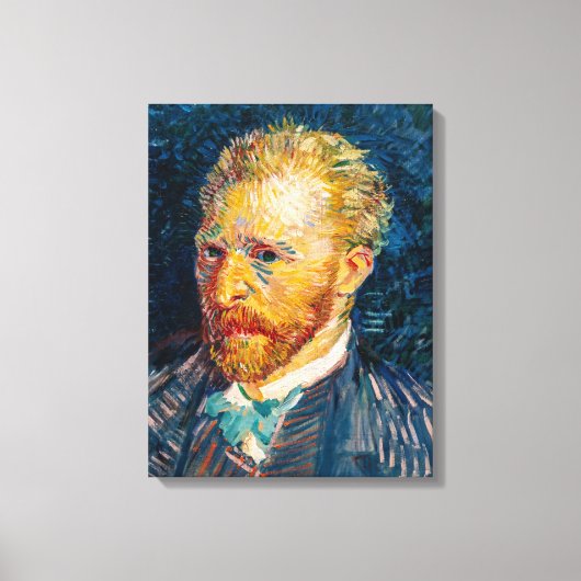 Vincent Van Gogh - Self-Portrait Canvas Afdruk (Voorkant)