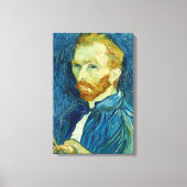 Vincent van Gogh Self-Portrait Canvas Print (Voorkant)