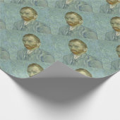 Vincent Van Gogh Self Portrait Classic Art Cadeaupapier (Hoek)