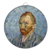 Vincent Van Gogh - Self-Portrait Dartbord (Voorkant)