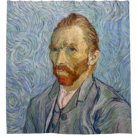 Vincent Van Gogh - Self-Portrait Douchegordijn (Voorkant)