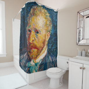 Vincent Van Gogh - Self-Portrait Douchegordijn