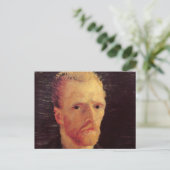 Vincent van Gogh Self Portrait,  Fine Art Briefkaart (Staand voorkant)