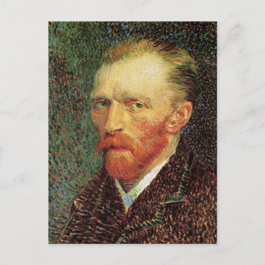 Vincent van Gogh Self Portrait,  Fine Art Briefkaart (Voorkant)