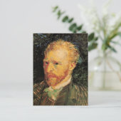 Vincent van Gogh Self Portrait,  Fine Art Briefkaart (Staand voorkant)