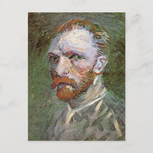 Vincent van Gogh Self Portrait,  Fine Art Briefkaart (Voorkant)